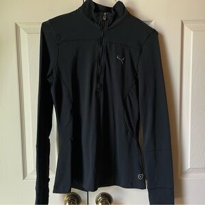 Puma Black Long Sleeve Pullover